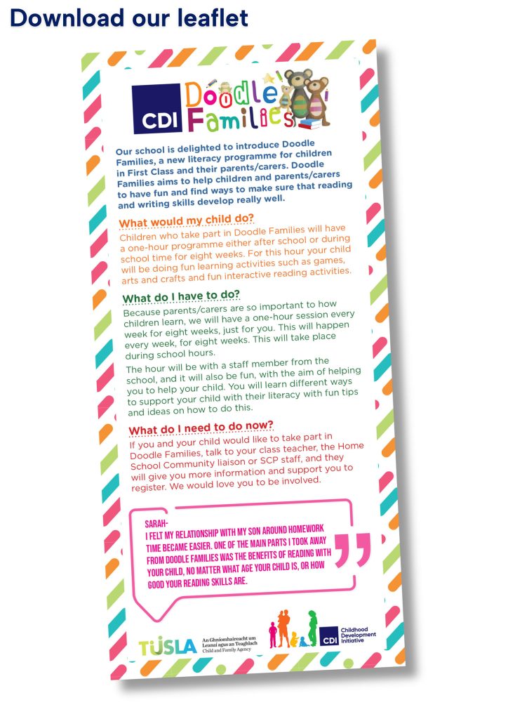 Doodle families leaflet