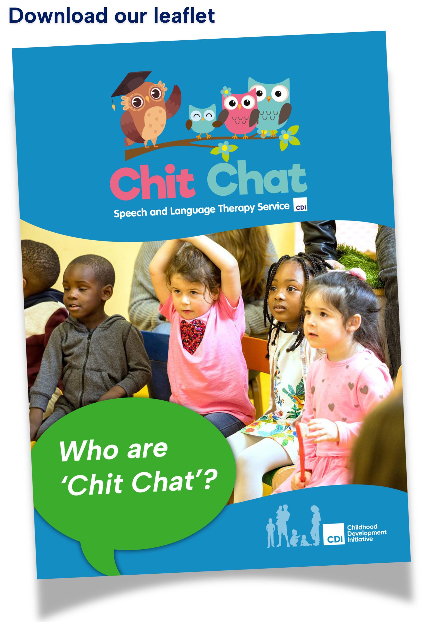 CDI Chit Chat Leaflet